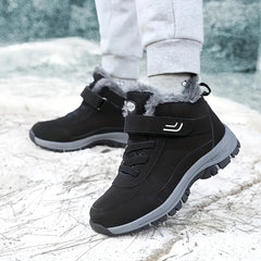 Thermal Non Slip Tactical Hiking Shoes Fastener Ankle Boots