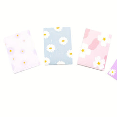 30 Pages Mini Stickers Small Flowers Easy Carrying Office Student Notebook