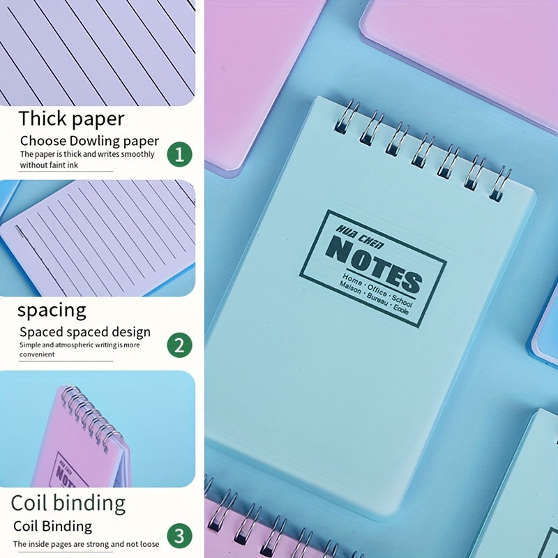 Mini Coil 42 Sheets 84 Pages Notebook Notepad Student Portable Spiral A7
