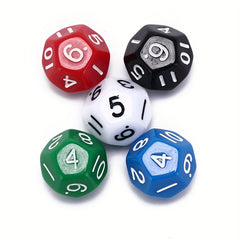 1pc Acrylic 12 Sided Dice Multiple Sided Dice For Funny Party Club Playing Game