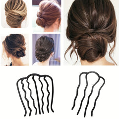 Vintage Hair Fork Clip Stick Hair Comb Hairpin Sticks Alloy Hair Clips