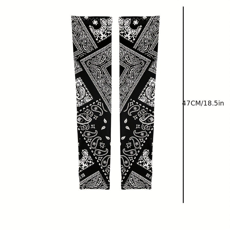 2pcs Cashew Pattern Ice Sleeve for Cooler Bags