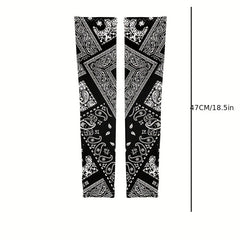 2pcs Cashew Pattern Ice Sleeve for Cooler Bags
