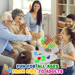 Balance Building Block Game Swing Stack Toy Puzzle Desktop Block Interactive Toy