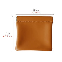 Mini Solid Coin Purse Portable Storage Organizer
