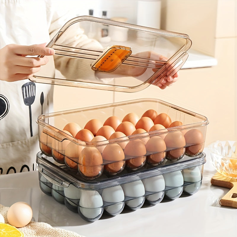 Portable Egg Storage Box Refrigerator Containers