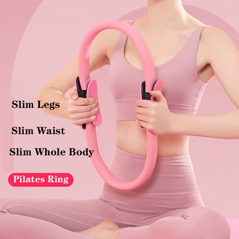 Pilates Ring Yoga Stretching Ring With Handle for Body Shaping