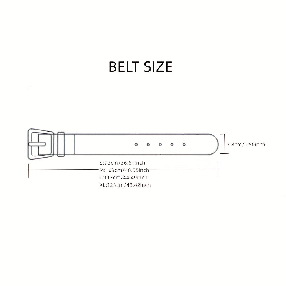 Punk Style Double Exhaust Eye Belt Set