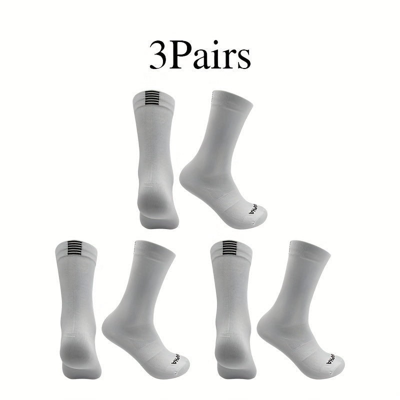 3 pairs Sport Socks Racing Cycling Socks For Men And Women