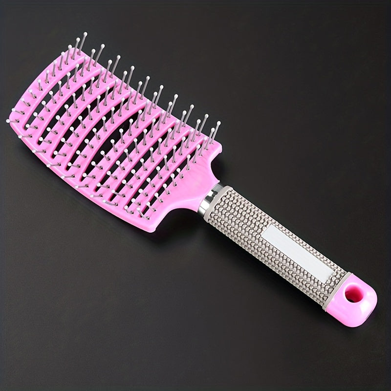 Professional Curved Detangling Comb for Fast Drying and Styling