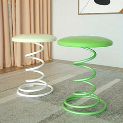 Iron Spring Chair Light Bar Stool Modern Art Furniture