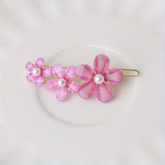 Flower Bobby Pin Back Head Clip Side Clip Bangs Clip Hair Accessories