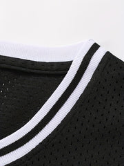 Men's Bel Air 14 Embroidered Basketball Jersey Retro Tank Top
