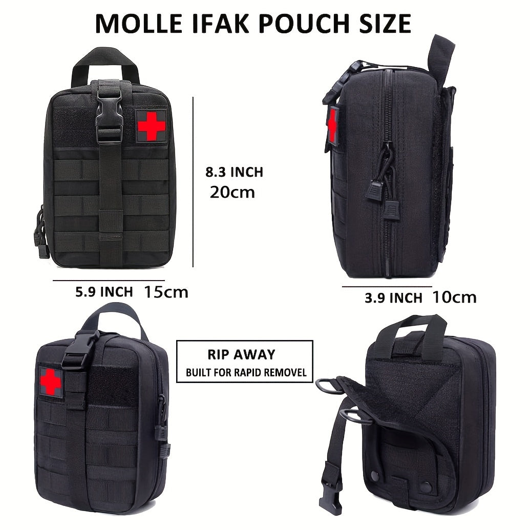 Tear Away First Aid Pouch for Camping Hiking Travel