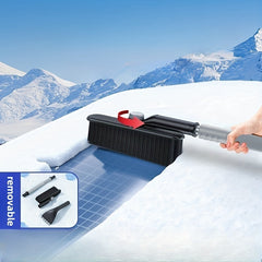 Retractable Snow Brush Ice Scraper Car Windshield Window Glass