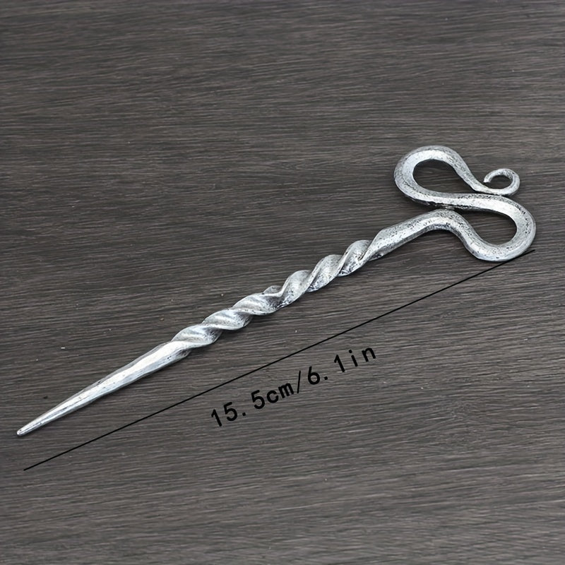 Chinese Style Hair Clips Retro Hairpin Twisted Hair Sticks Pins Head Accessories