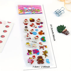 Christmas Stickers Christmas Theme Seal Labels Stickers For DIY Gift