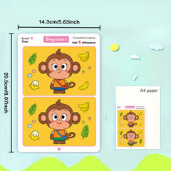 Find the Difference Concentration Training Game Box