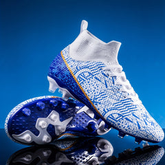 Boy's High Top Non Slip Football Cleat With Spikes