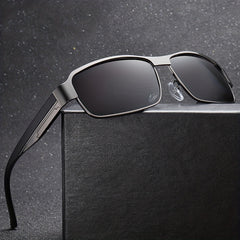 Men's Polarized Cycling Sunglasses UV400 Aviator with Case