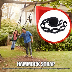 2pc Hammock Straps Load Bearing Rope for Outdoor Camping Hiking Swing Hanging