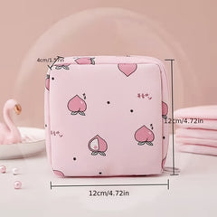 Cartoon Pattern Sanitary Napkin Bag Travel Storage Bag