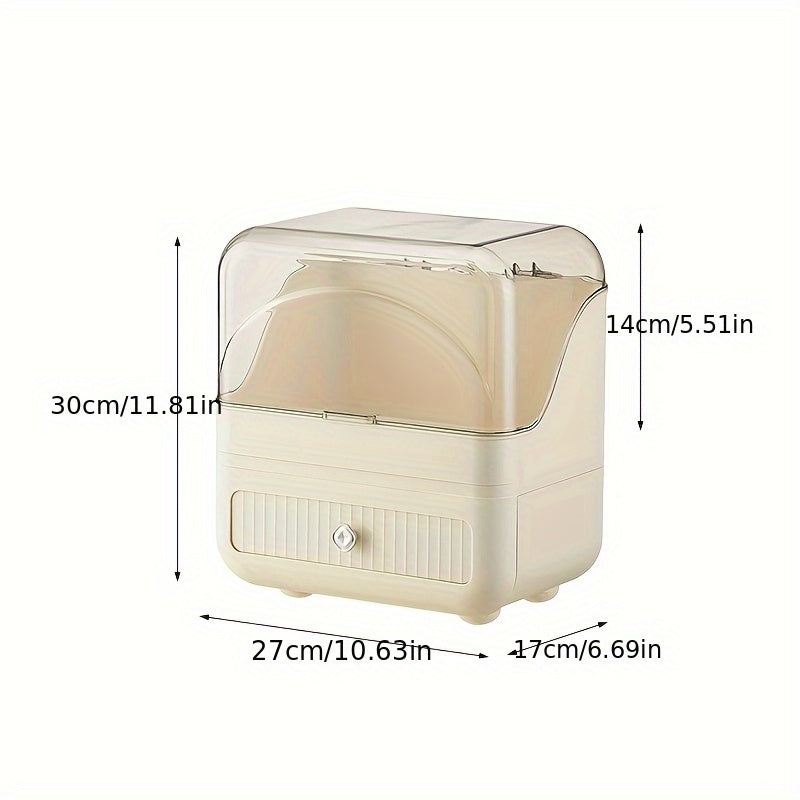 Cosmetic Storage Box Drawer Skincare Lipstick Organizer Dust-proof