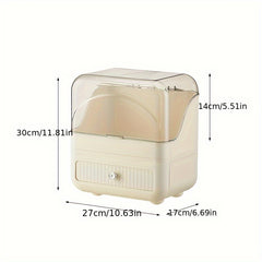 Cosmetic Storage Box Drawer Skincare Lipstick Organizer Dust-proof