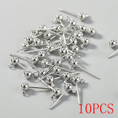 10Pcs DIY Stud Earrings Jewelry Accessories