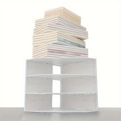 Desktop File Rack Organizer Layer Business Information Basket Folder Storage