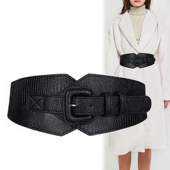 Women's Ultra Wide Belt Ladies Wide Girdle Elastic Waistband