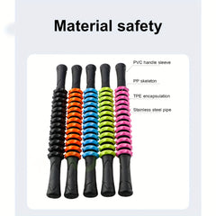 Solid Massage Stick Yoga Roller for Muscle Relaxation