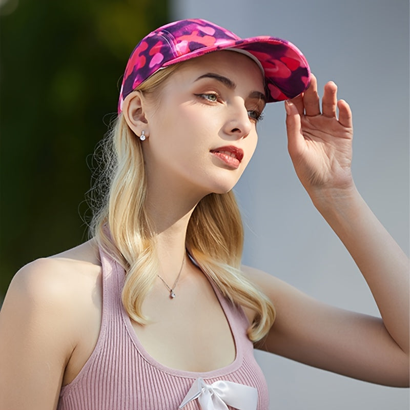 Colorful Full Print Women's Sports Hat Lightweight Dad Hat