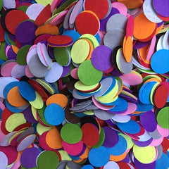 150pcs Felt Circle Set for DIY Sewing & Decorations