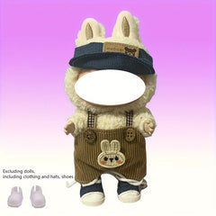 Labubu 3pcs Doll Costume Set for 6-7 Inches Dolls