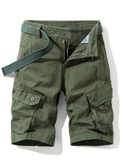 Men's Cotton Cargo Shorts with Pockets