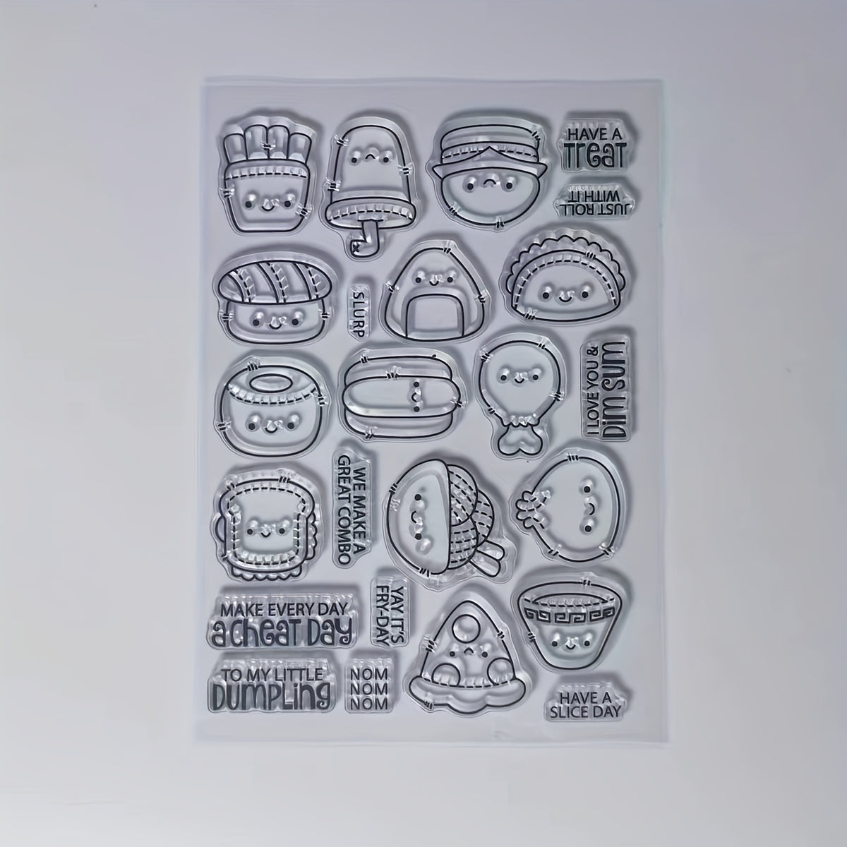 Kitchen Series Clear Stamp for DIY Scrapbook Decoration