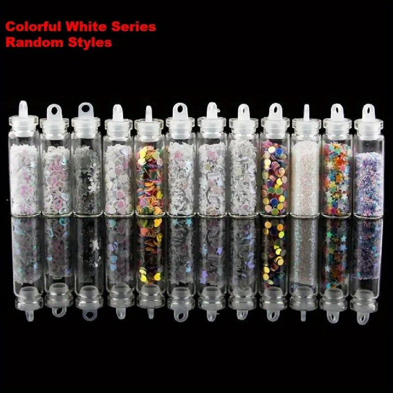 Colorful Resin Filler Glitter Flakes Sequins Kit