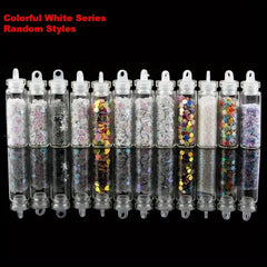 Colorful Resin Filler Glitter Flakes Sequins Kit