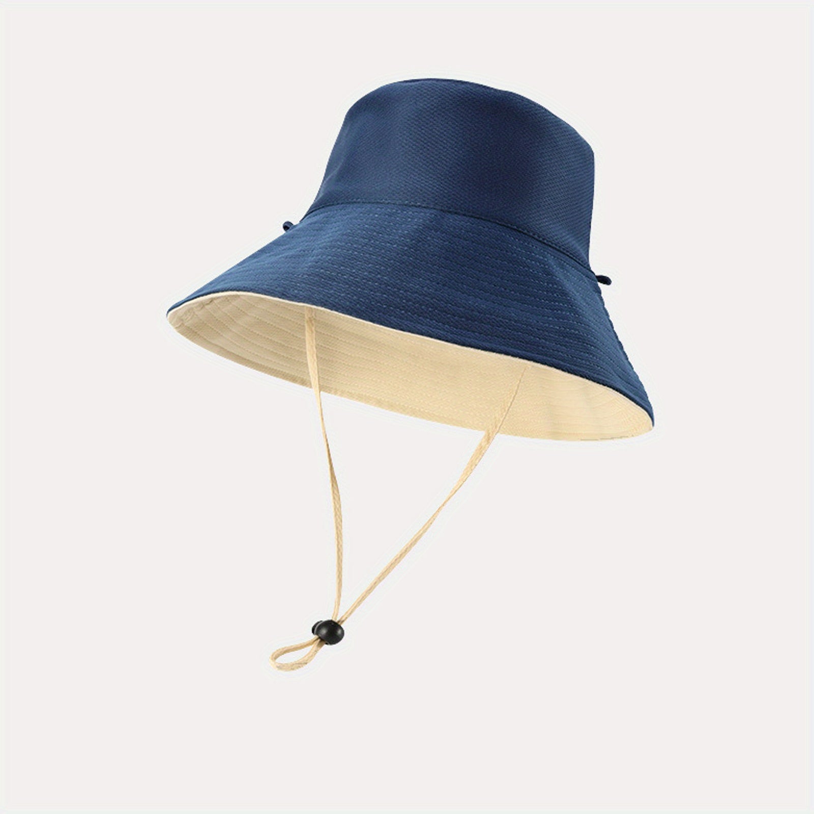 Reversible Bucket Hat UV Protection Wide Brim Fisherman Cap