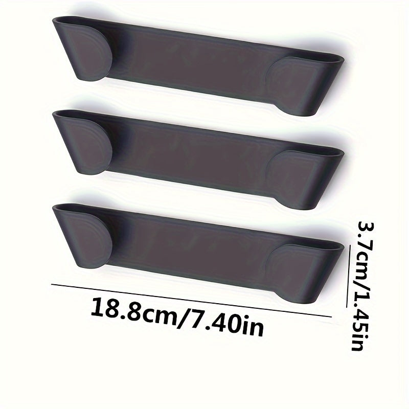 3pcs Kitchen Punch Multifunctional Pot Lid Storage Rack