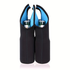 6 Pack Insulated Neoprene Bottle Cooler Bag with Handle