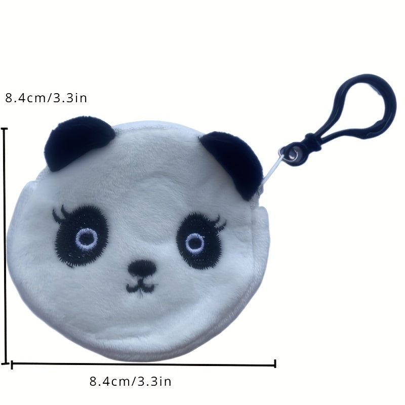 Plush Panda, Bee, Frog Coin Wallet - Party Toy Wallet