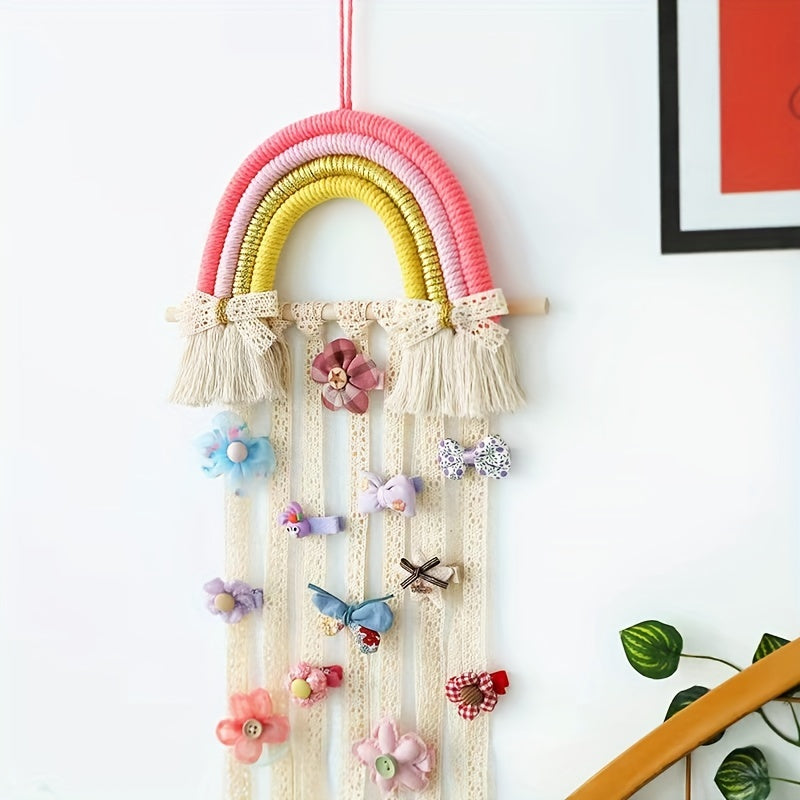 Adorable Bow Holder Organizer for Girls' Room