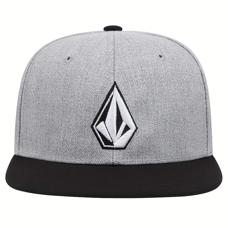 Embroidery Baseball Cap Hip Hop Unisex Lightweight Snapback Hat