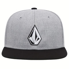 Embroidery Baseball Cap Hip Hop Unisex Lightweight Snapback Hat