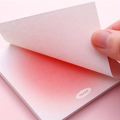 50 Sheets Pink Memo Pad Self Stick Tab Office School