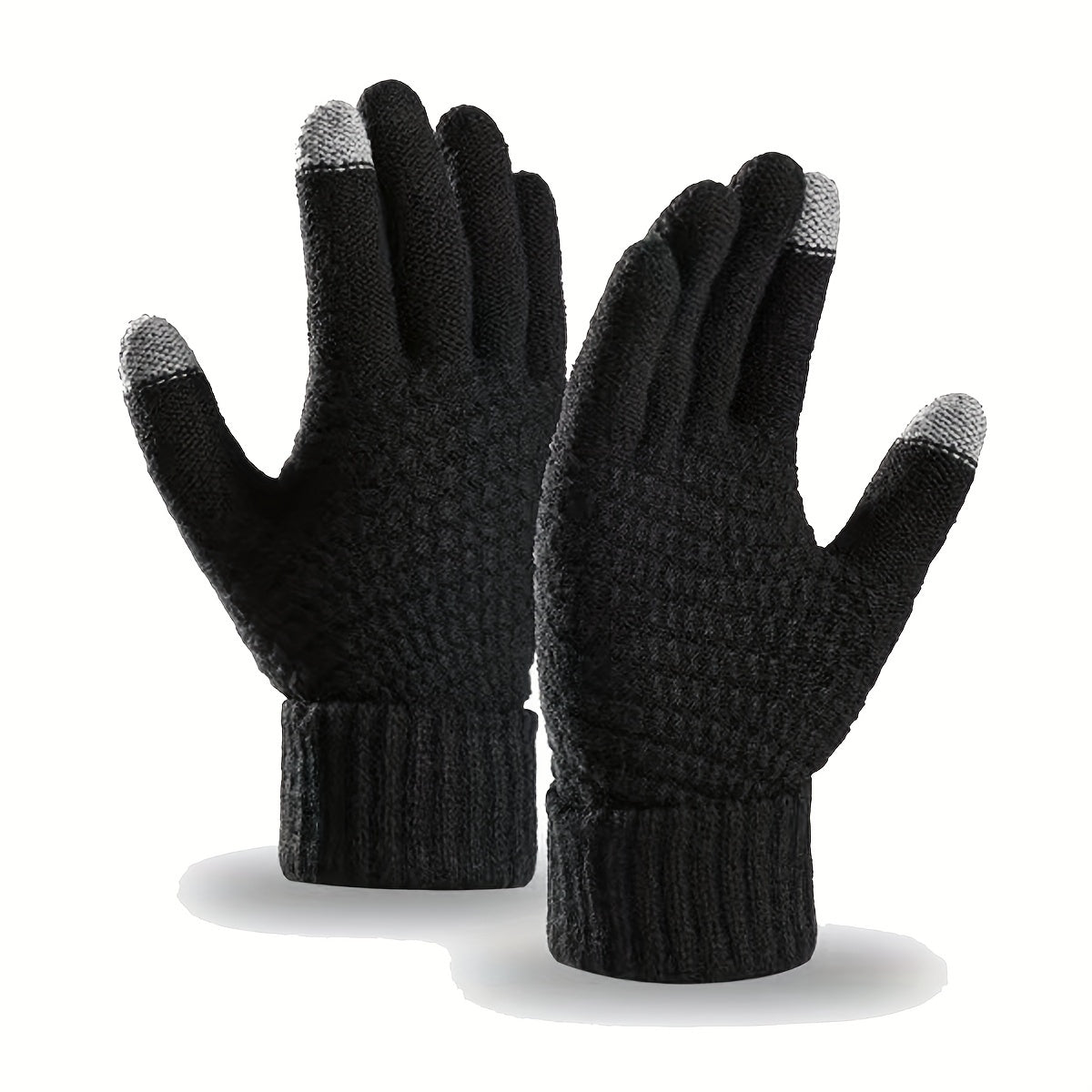Winter Thick Warm Cycling Gloves Touchscreen Windproof Outdoor