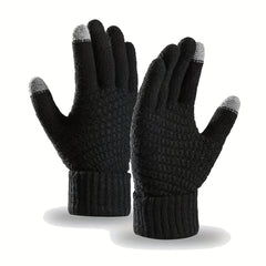 Winter Thick Warm Cycling Gloves Touchscreen Windproof Outdoor