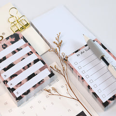 Leopard Pattern Memo Pad Tearable Sticky Note Notepad